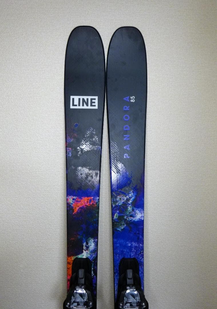 未使用 パウダーBCスキー LINE PANDORA 85 ビンディング付