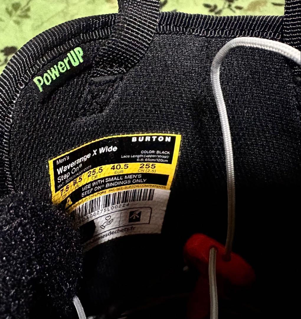 スノーボード Burton Waverange X Step On black 7.5