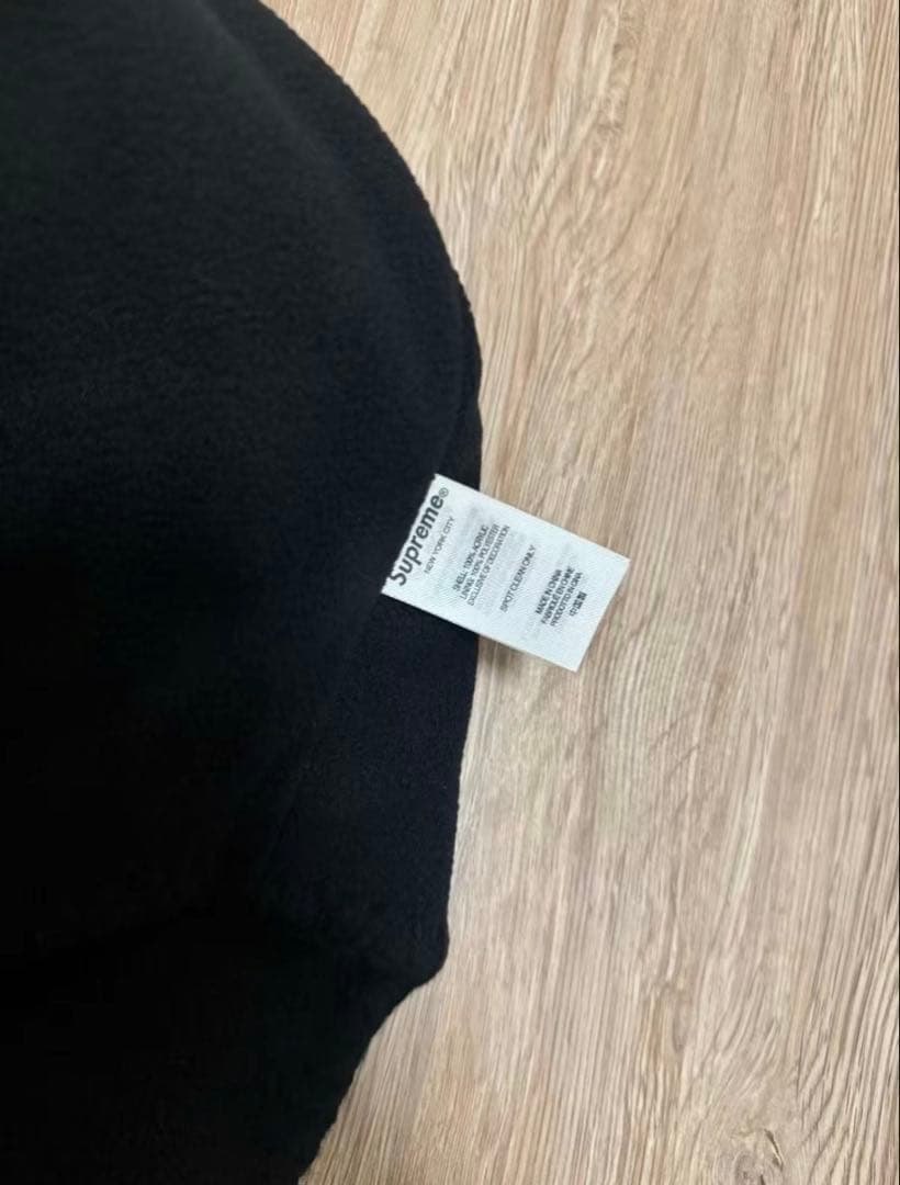 Supreme Felt Appliqué Earflap Beanie BK