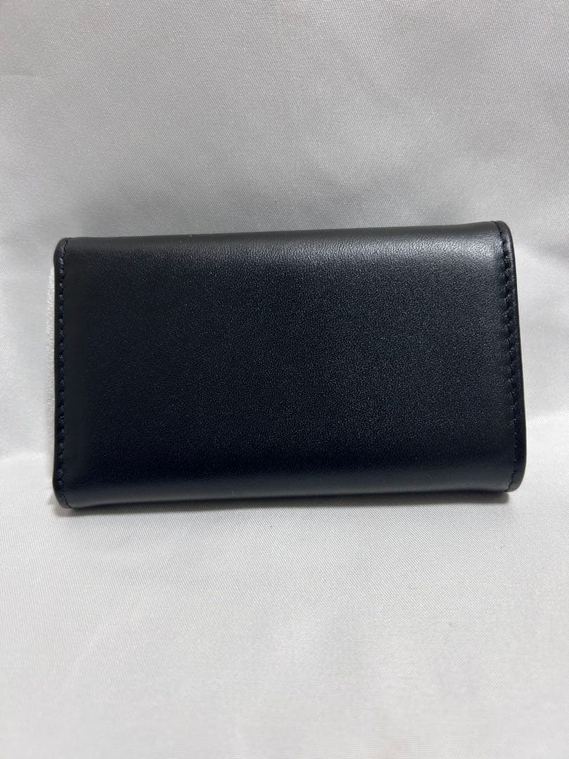 Vivienne Westwoodブラックレザーキーケース ゴールド金具