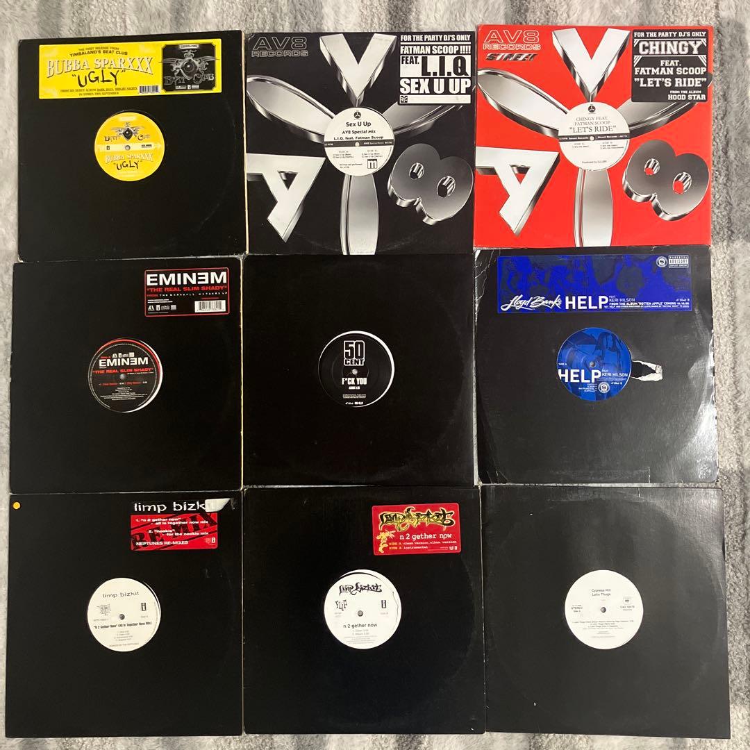 ヒップホップ 80'sから00's 12インチレコード 70枚　まとめ売り