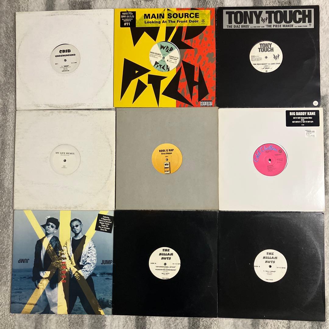ヒップホップ 80'sから00's 12インチレコード 70枚　まとめ売り