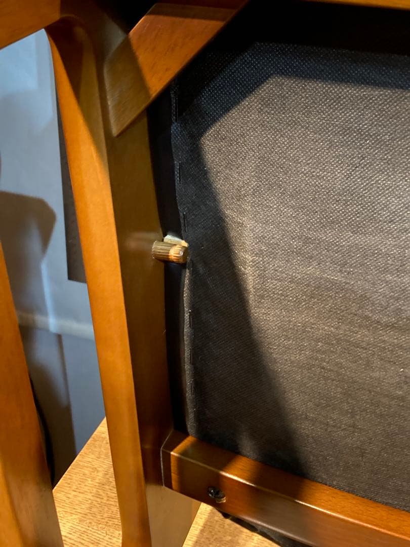 画像30枚 変形有 カリモク60＋ アームレスダイニングチェア ブラック カリモ