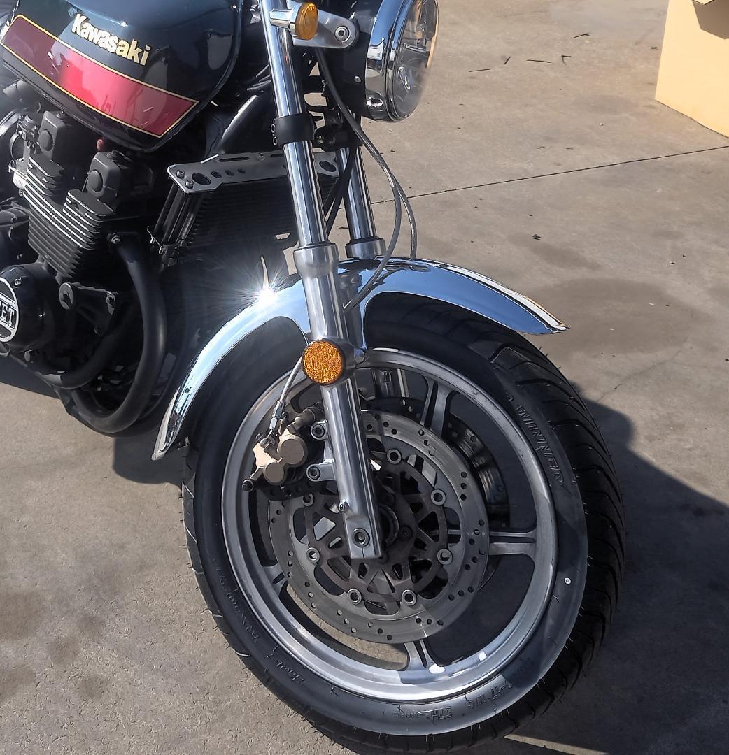 鉄　フロントフェンダー　Ｚ仕様/メッキ　ゼファー400 汎用 ゼファーχ