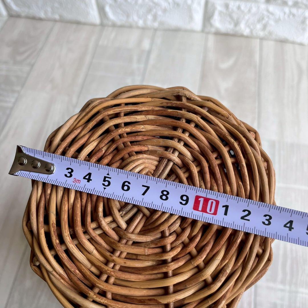 ebagos エバゴス ギンガムチェック カゴバッグ かぶせハンドル