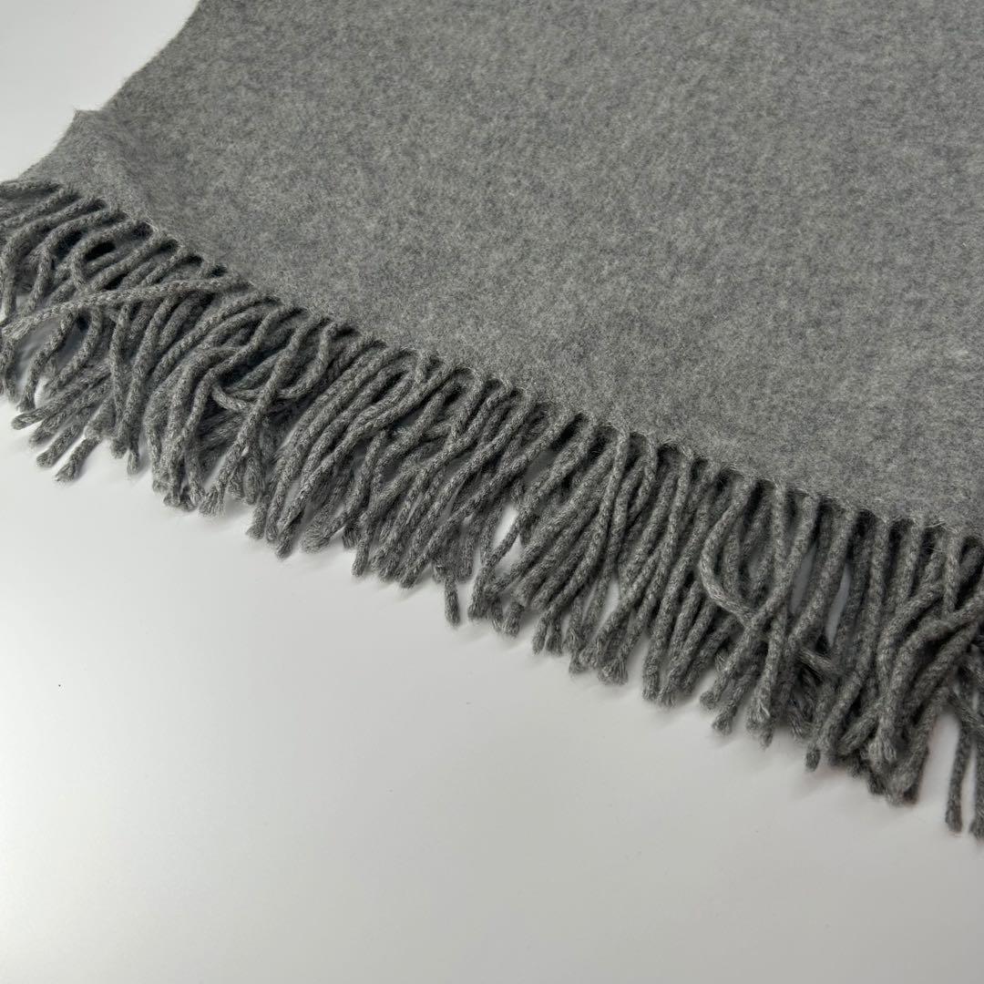 14533✨ジョンストンズオブエルガン カシミヤ100%大判ストールマフラー無地