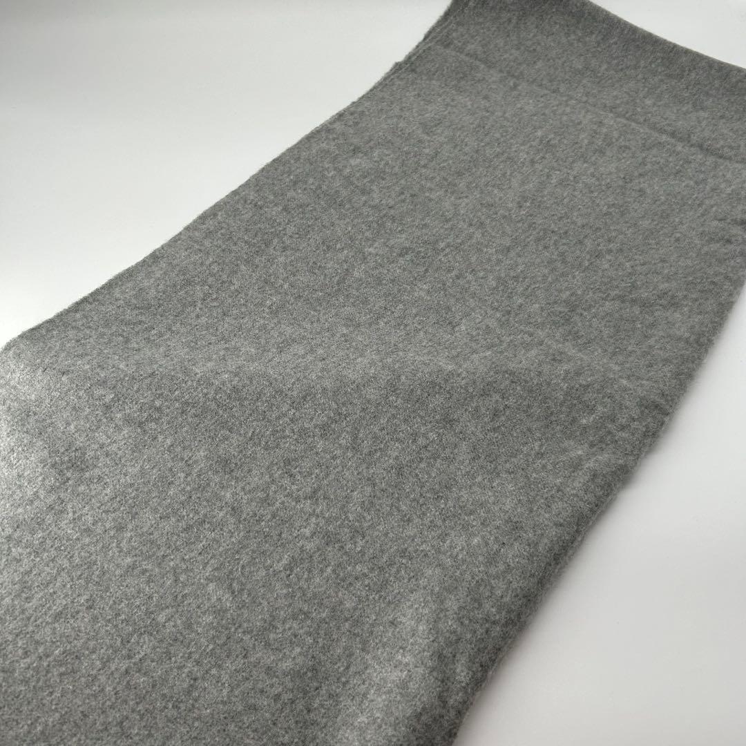 14533✨ジョンストンズオブエルガン カシミヤ100%大判ストールマフラー無地