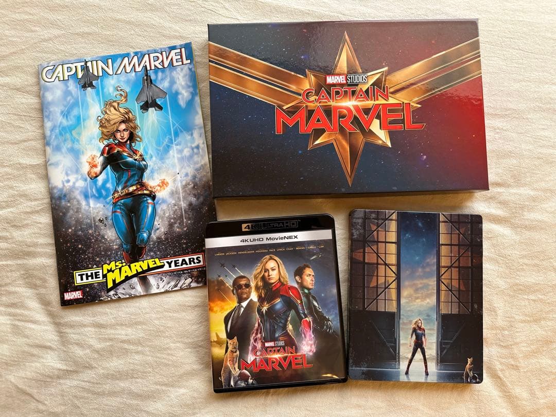 キャプテン•マーベル 4K UHD プレミアムBOX Blu-ray
