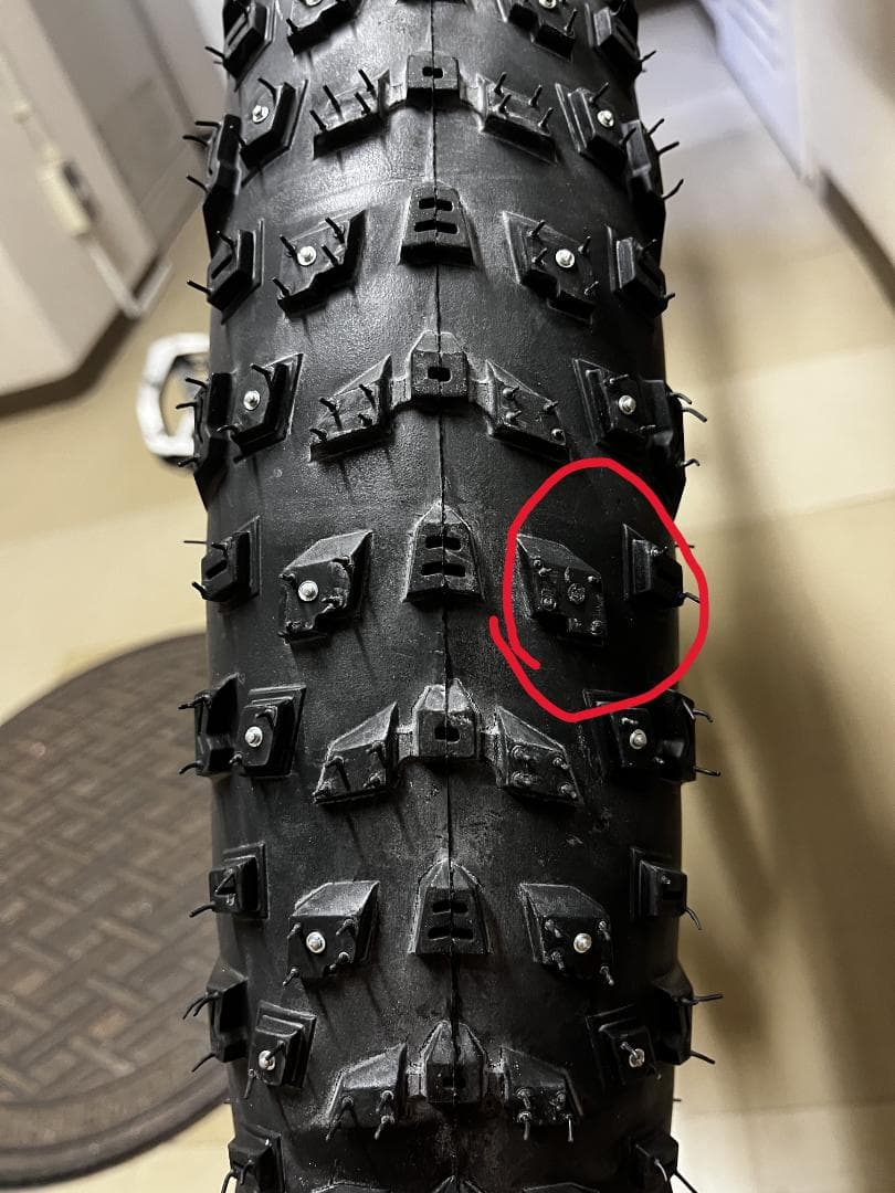 CHAOYANG FATBIKE スパイクタイヤ 2本セット 26x4.0