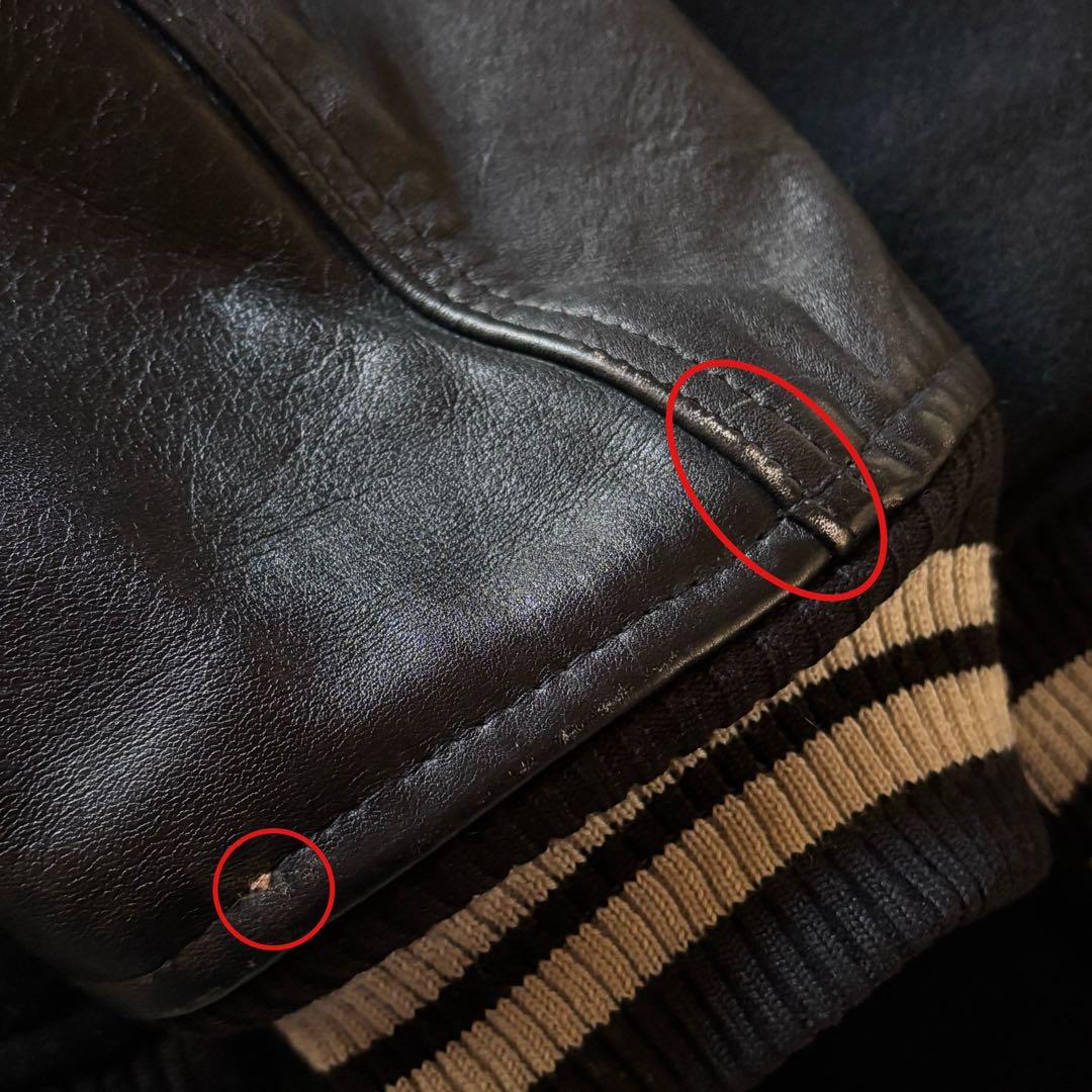 【日本製】 オールドアバハウス スタジャン F-1 フランスGP フリーサイズ