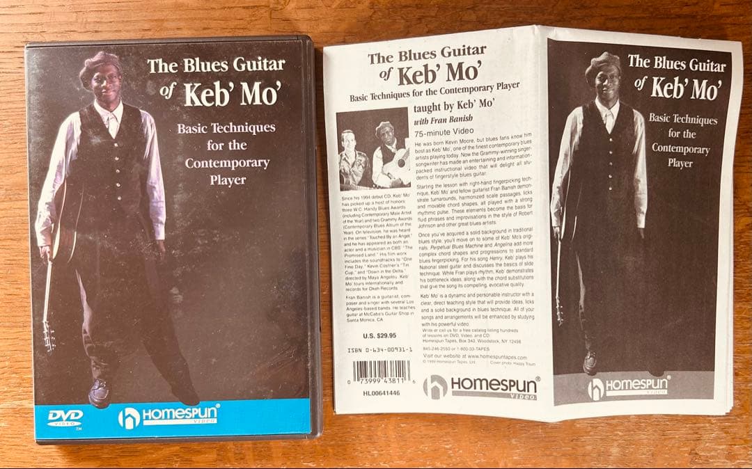 The Blues Guitar of Keb' Mo' 教則DVD 貴重