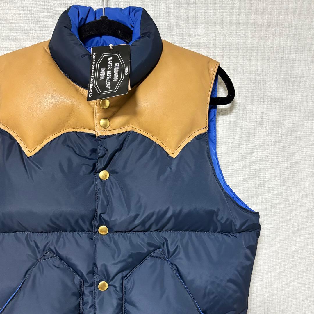 タグ付き未使用　Rocky Mountain featherbed ダウンベスト