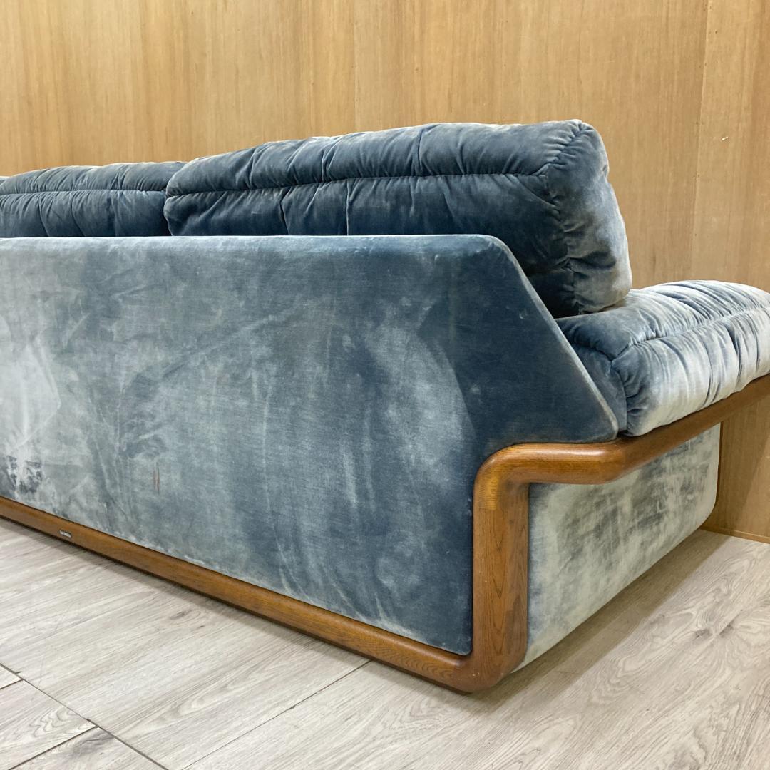 【カリモク】希少　3人掛けソファ　トリプルソファ　karimoku