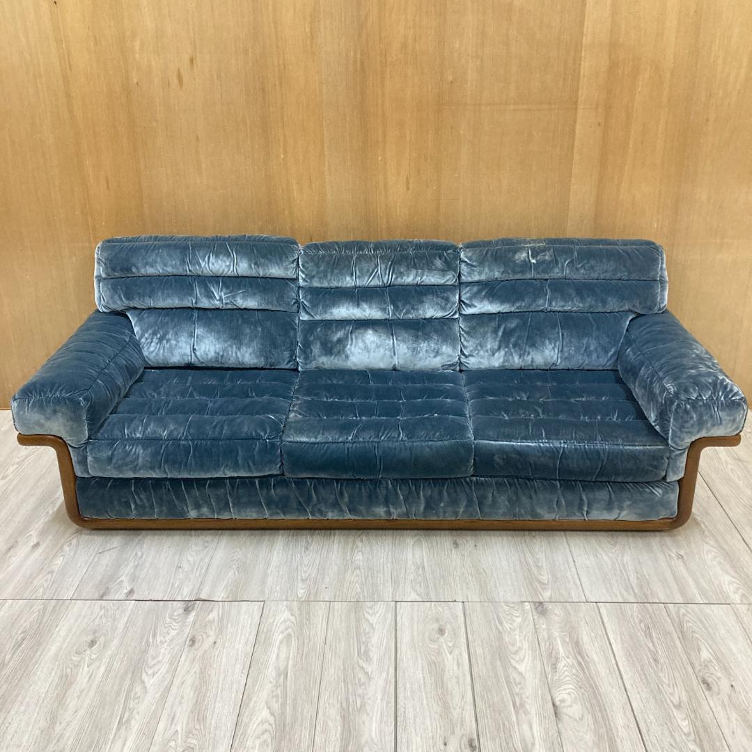 【カリモク】希少　3人掛けソファ　トリプルソファ　karimoku