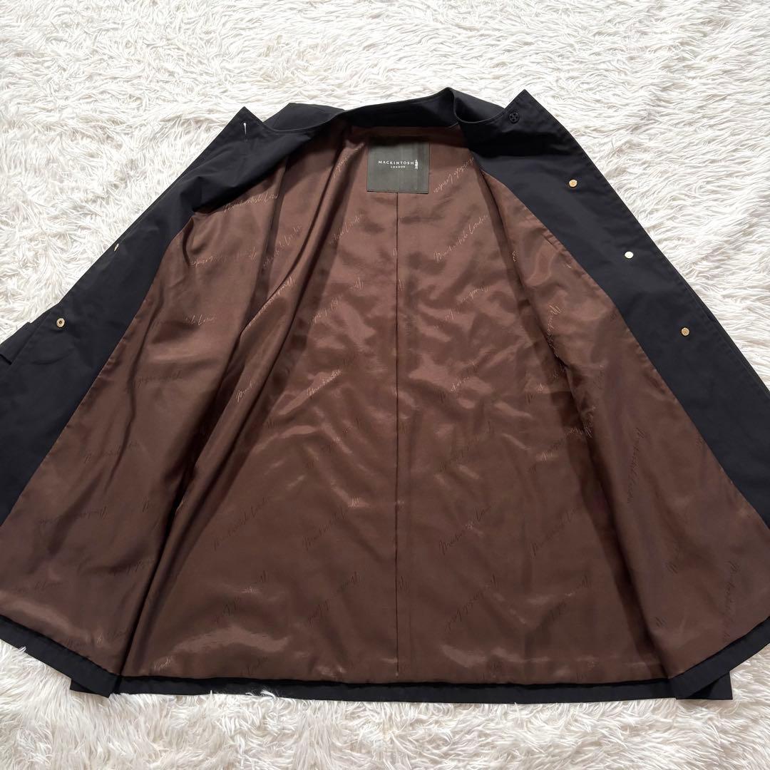 美品✨マッキントッシュ ロンドン　ROSLEY ロズリー　黒　38 　コート