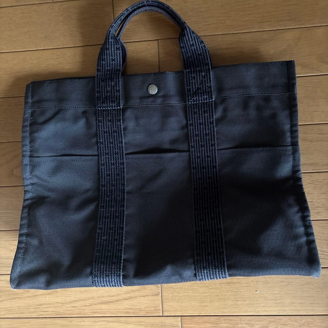 エルメス、エールライン、トートバッグ