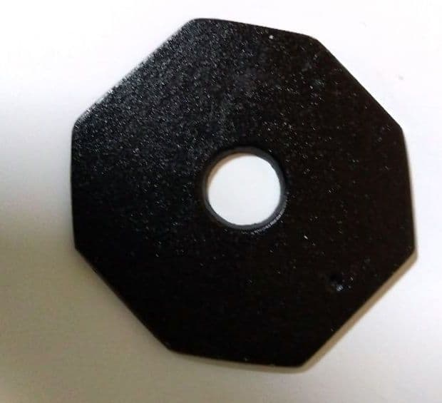 合金花器（ブラック × ラインデザイン）中板付き