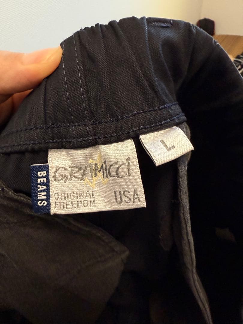BEAMS Gramicci 別注 サイズL スラックスワークパンツ 美品