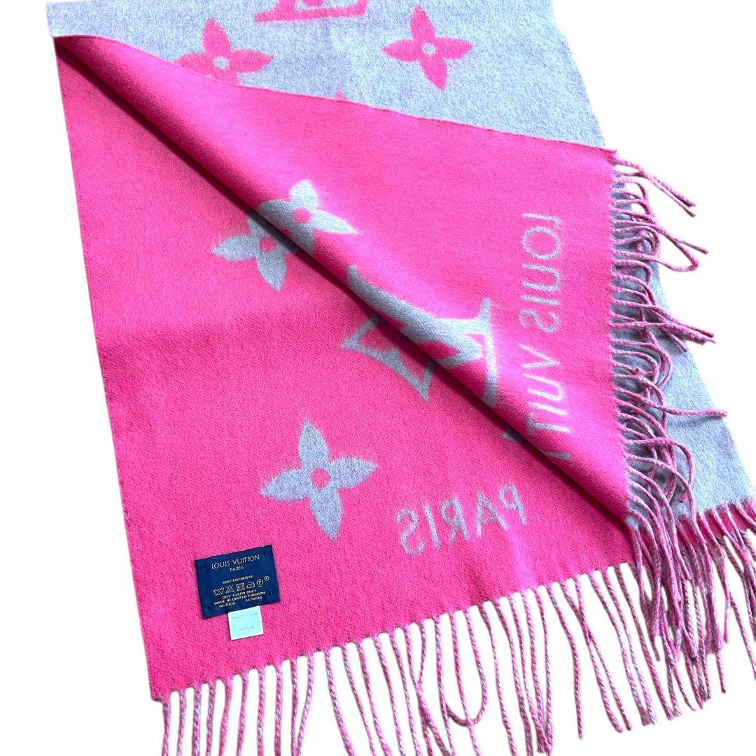 LOUIS VUITTON エシャルプ レイキャビック モノグラムマフラー