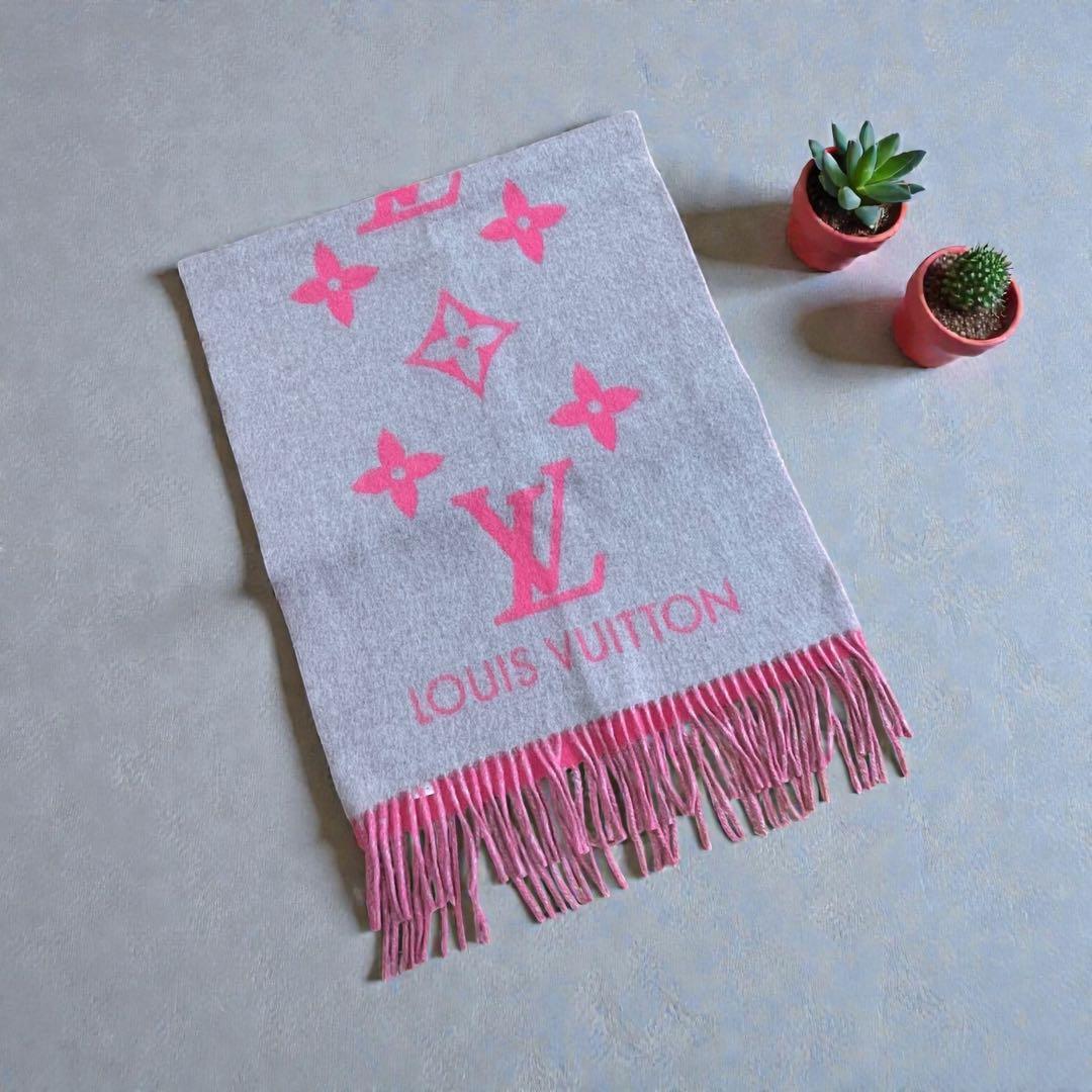 LOUIS VUITTON エシャルプ レイキャビック モノグラムマフラー