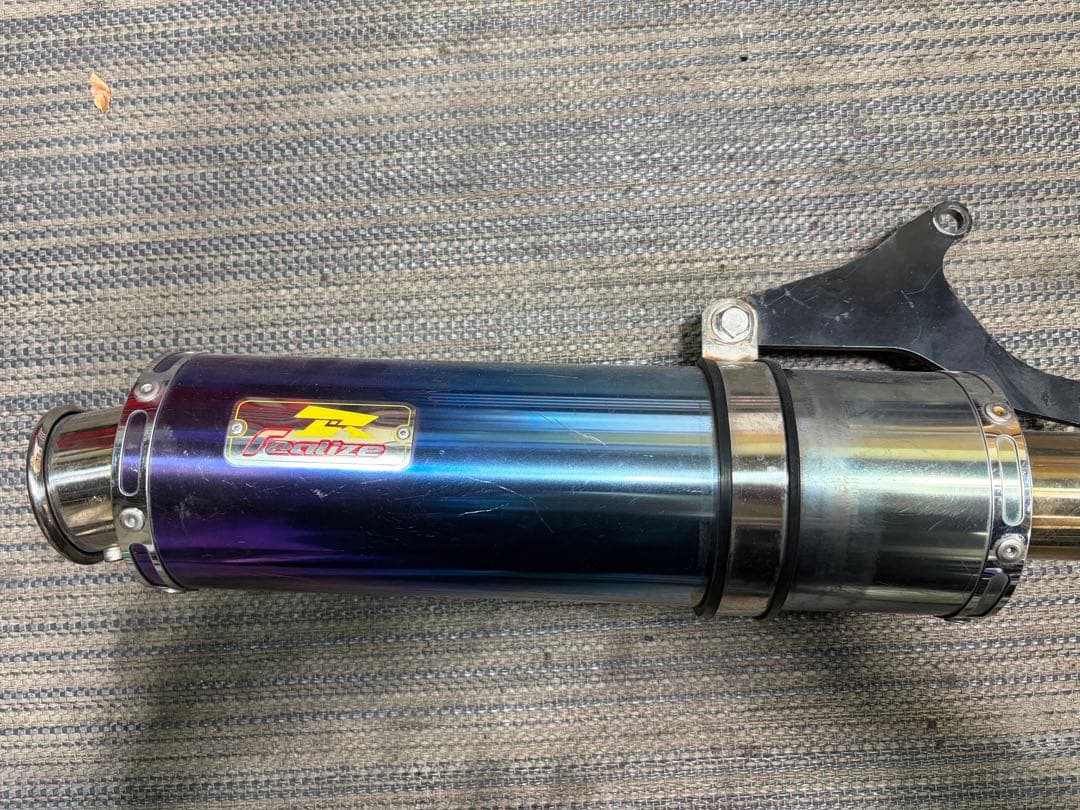 アドレスV125 規制前　CF46A リアライズマフラー