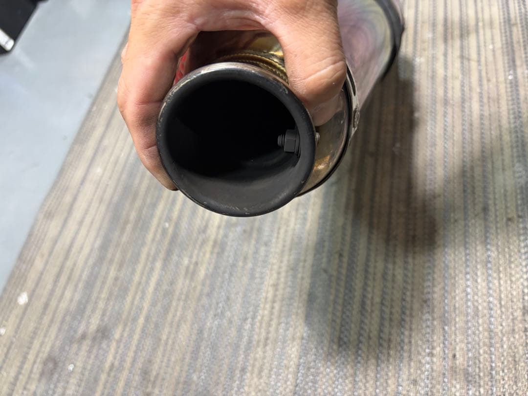 アドレスV125 規制前　CF46A リアライズマフラー