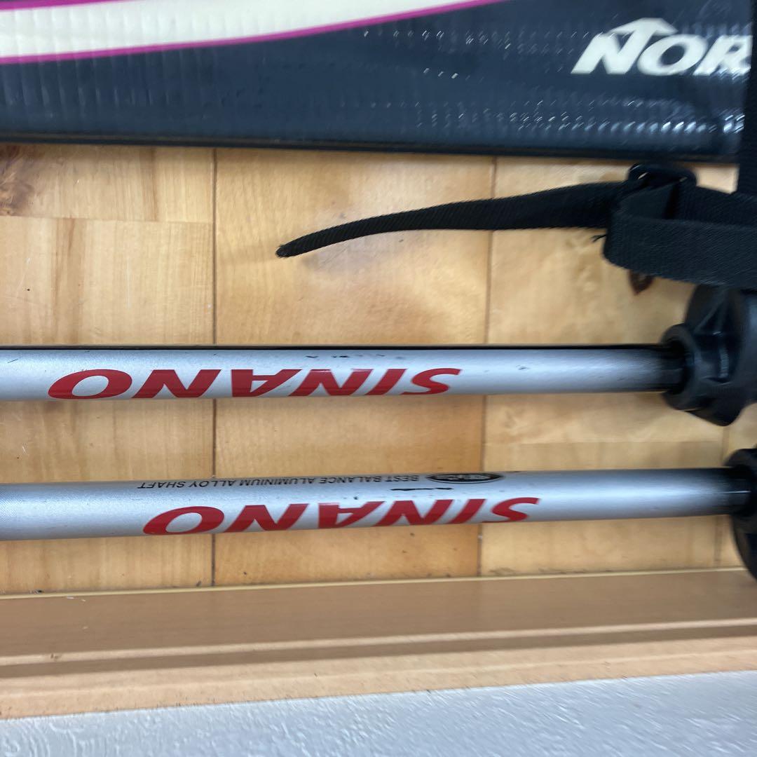 スキーセット　NORDICA 143cm n10 セット　ノルディカ　レディース