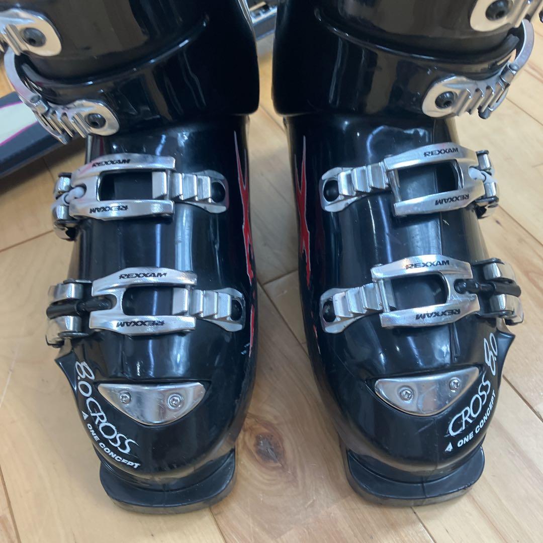 スキーセット　NORDICA 143cm n10 セット　ノルディカ　レディース