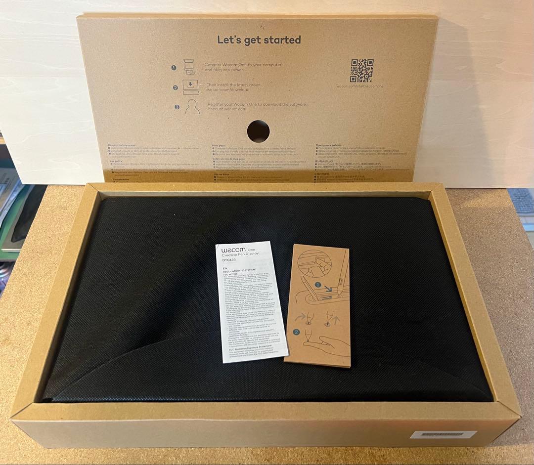 WACOM DTC133W0D ペンタブレット Wacom One 13.3型