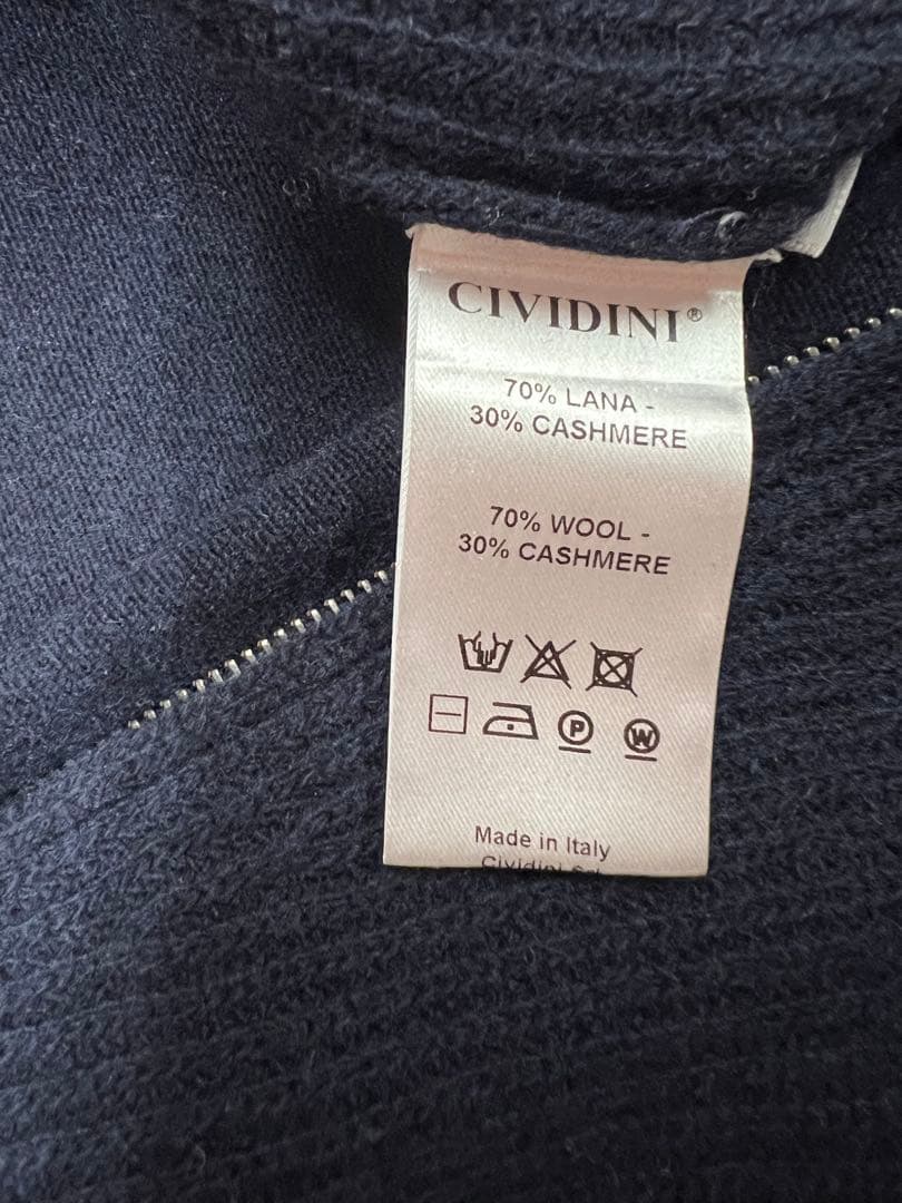 L*o様 CIVIDINI カシミヤ混　ニットパーカー（新品未使用）Lサイズ