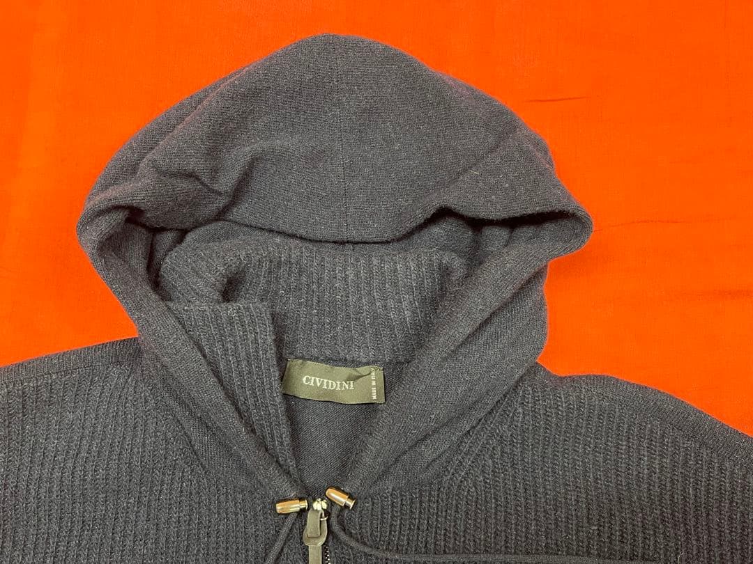 L*o様 CIVIDINI カシミヤ混　ニットパーカー（新品未使用）Lサイズ