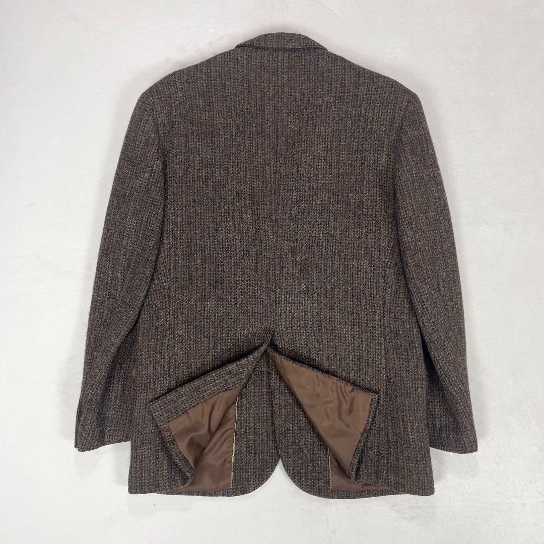 ハリスツイード× Berwick ツイードウール テーラードジャケット 92A5