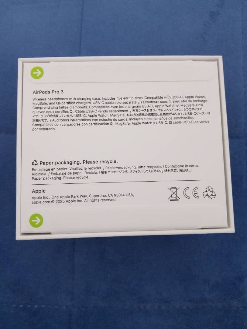 新品未使用 未開封 AirPods Pro 3 第3世代