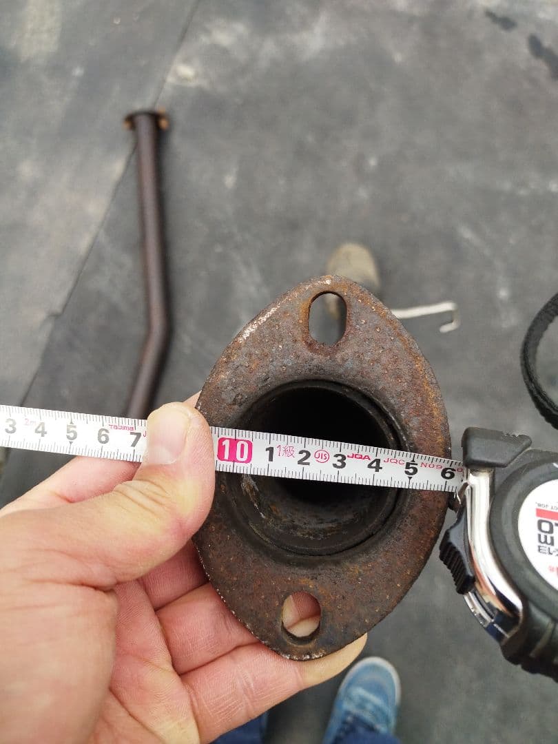 AE86メーカー不明マフラー