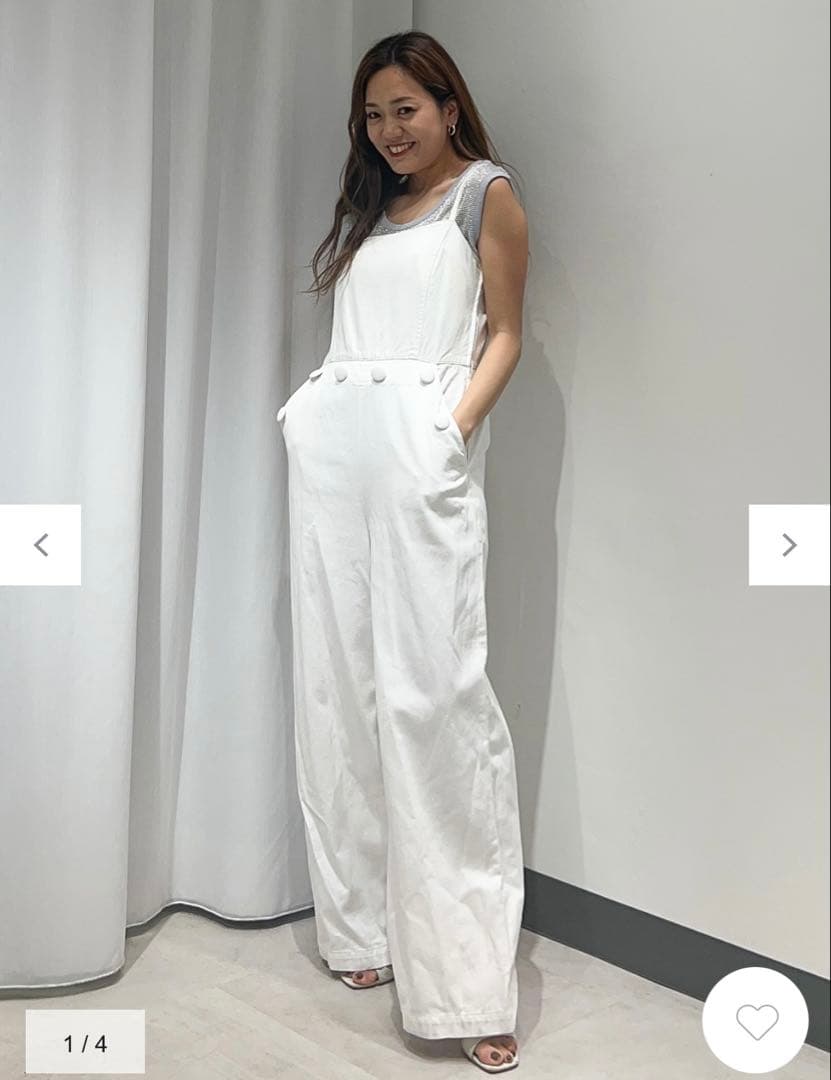 ダイアグラム　 デニムサロペット　未使用♡