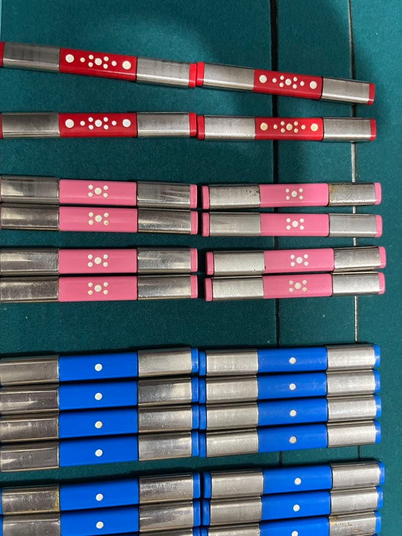 全自動麻雀卓アモス金属点棒 25000点×4セット