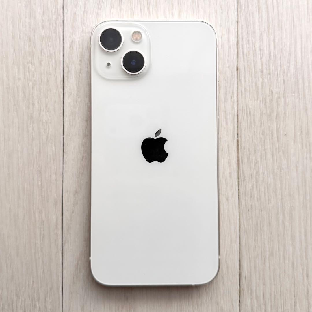 【美品】iPhone13 本体 スターライト・白・SIMフリー・256GB・箱無