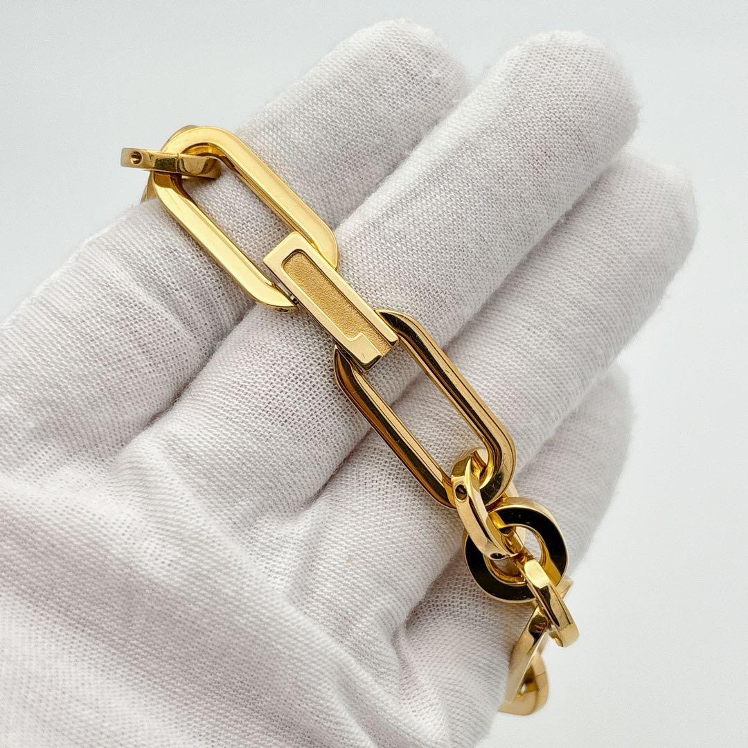 【美品・電池新品・付属品】GUCCI 6155L ゴールド ブレスレット 腕時計