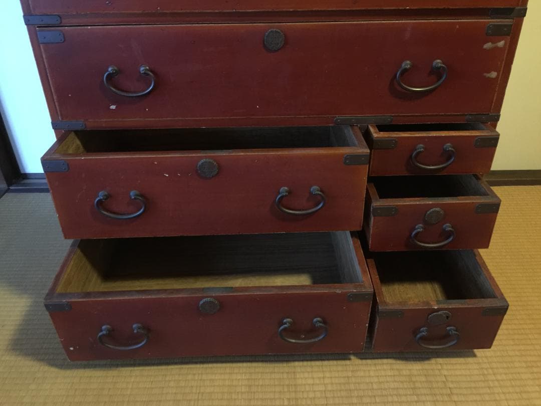 アンティーク 家具 タンス 明治時代 箪笥