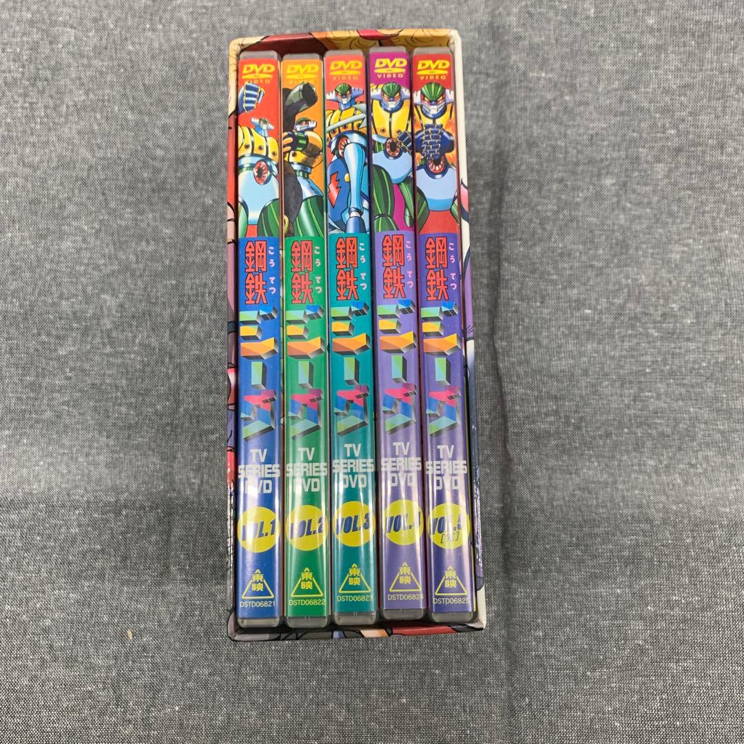 鋼鉄ジーグ　DVD BOX 5巻セット