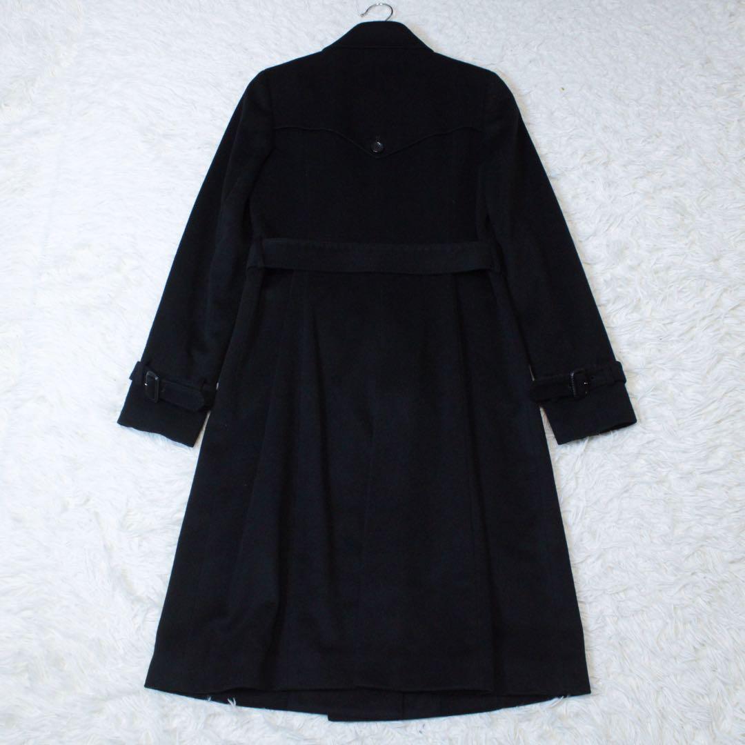 ANAYI アナイ カシミヤ100% トレンチコート ベルト付 ブラック 38