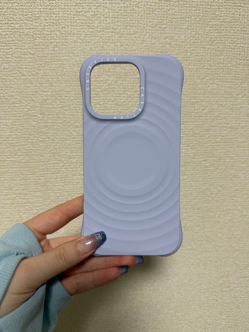 casetify iPhone16proウェーブシリコンケース