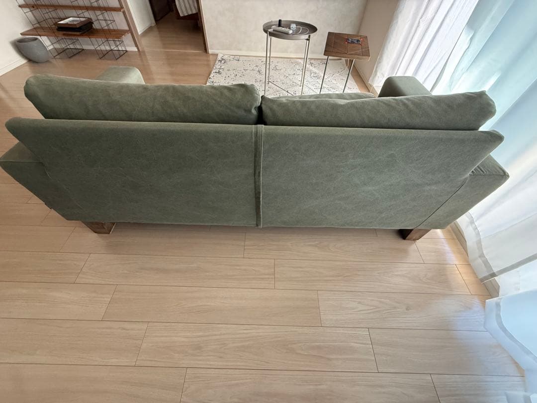 ☆特価☆ CRASHGATE バレットソファ キャンバスグリーン 2.5人掛け