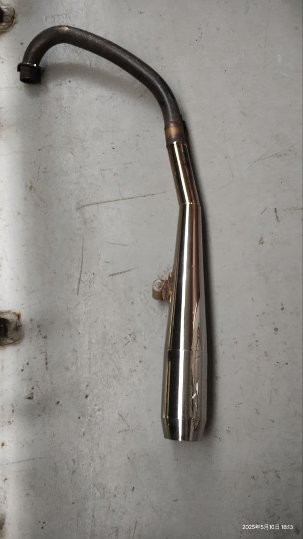 ホットラン SR400 1JR ステンレス マフラー ワンオフ