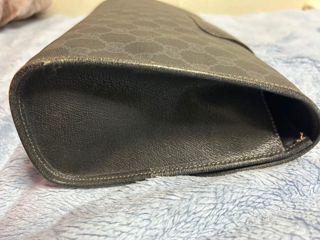 Gucci ダークブラウン クラッチバッグ