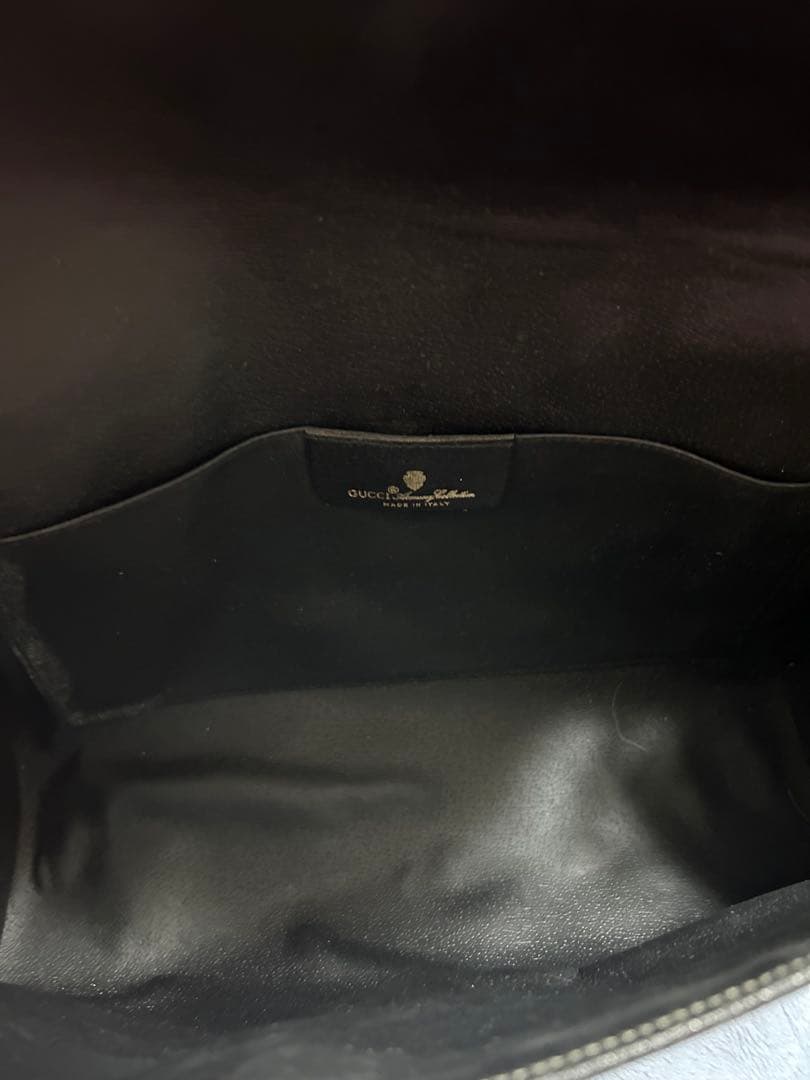 Gucci ダークブラウン クラッチバッグ