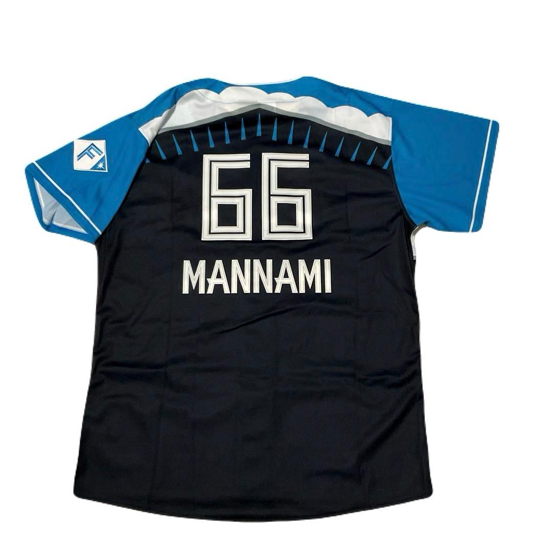 【美品】万波中正　北海道日本ハムファイターズ　エスコンユニフォーム　XLサイズ