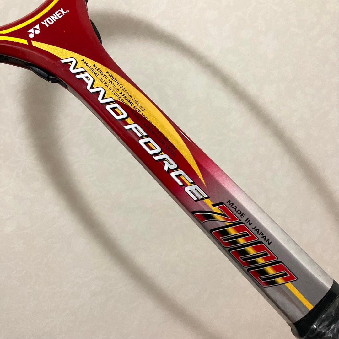 希少✨YONEX ヨネックス ナノフォース7000 UL2 NANOFORCE