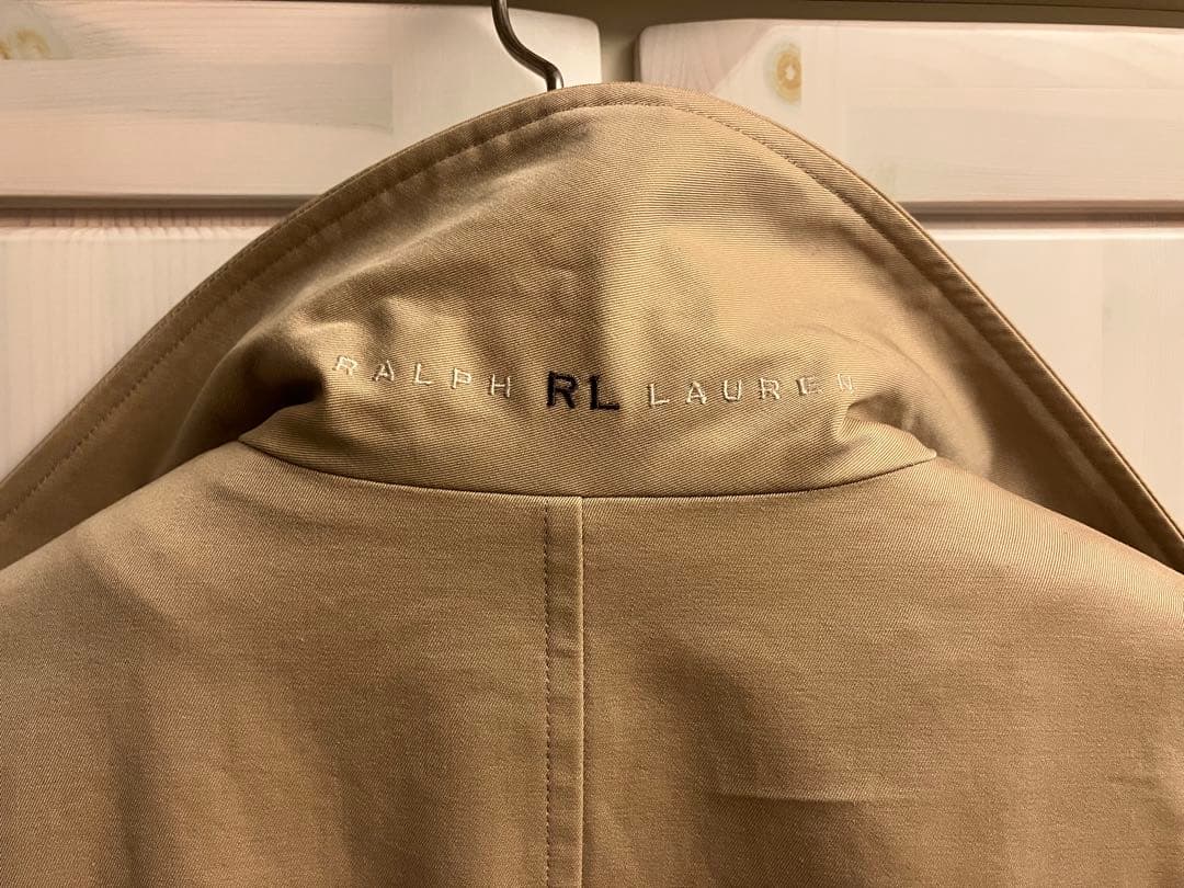 【ヴィンテージ】ラルフローレン・トレンチコート9号（ベージュ）