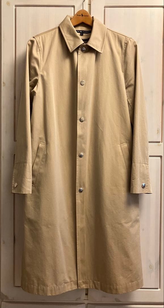 【ヴィンテージ】ラルフローレン・トレンチコート9号（ベージュ）